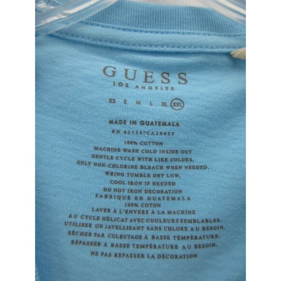 Guess Shirt XXL Pullover Spell Out Graphic T Tee Nerwen Logo NWT * - Picture 10 of 12
